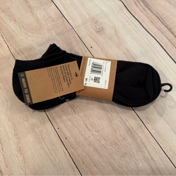 Nike Men's Black Ankle Socks 3 pack everyday essential socks /size L - Picture 3 of 6